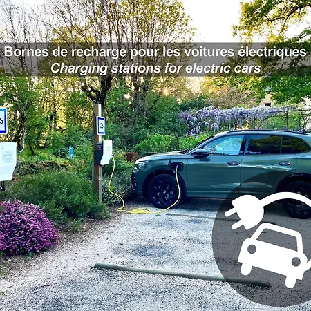 La Ferme De Bourran - - Parking Prive Avec Bornes Pour Voitures Electriques מלון